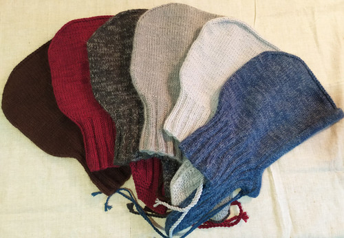 Very soft hand - very, hand-knitted