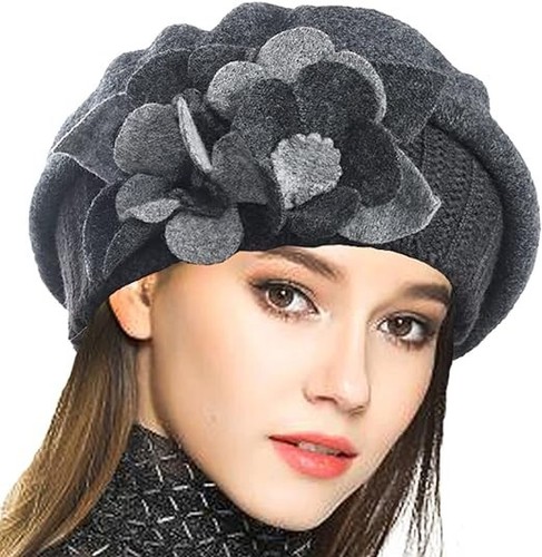Berretto donna francese 100%
