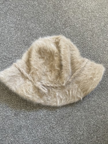 Cappello cloche vintage beige