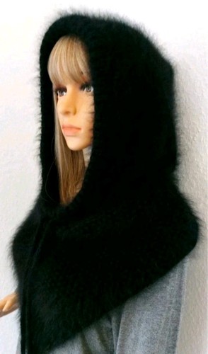Cappuccio angora maglia - cappuccio,