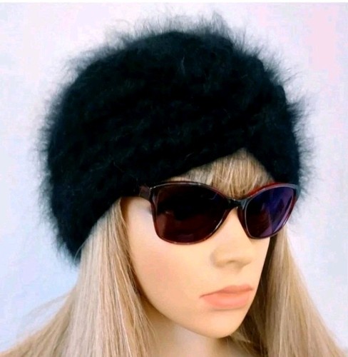 Turbante angora lavorato - , a