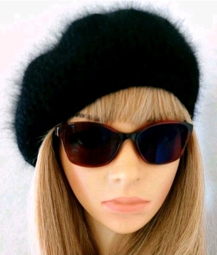 Berretto basco angora - , a