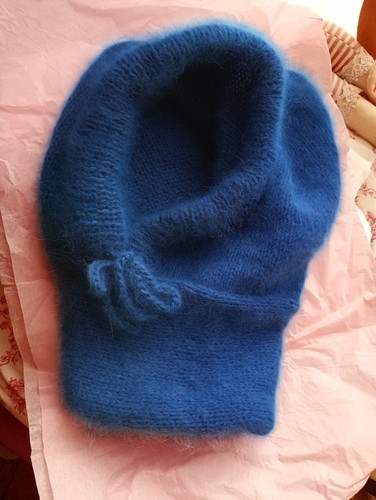 Jolie cagoule angora uni - cagoule,