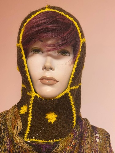 Balaclava cappuccio quadrato